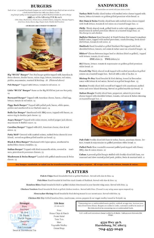 Pub 49 Menu image 1