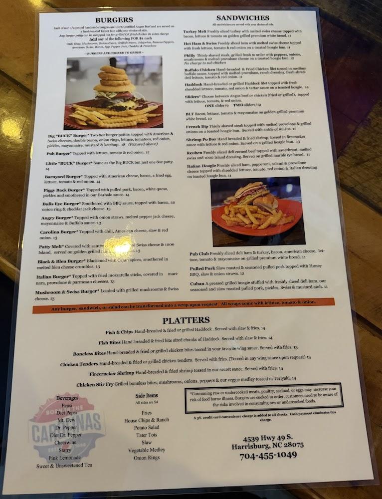 Pub 49 Menu image 3